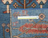 3x5 Blue Khurgeen Afghan Hand Knotted Wool Area Rug